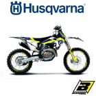 BLACKBIRD DREAM 4 STICKERSET MET BIJPASSENDE ZADELOVERTREK - HUSQVARNA >14